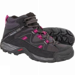 Salomon Womens Hillpass Mid GTX Boot Asphalt/Black/Mystic Purple